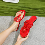 women summer slippers flip-flops flat sandals