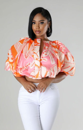 Autumn women's round neck casual tops