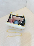 Hand-held Pearl Evening Bag Feminine Shoulder Beaded Party Bag Evening Bag
