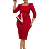 Plus size women's clothing professional African dress
