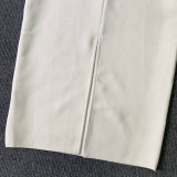 Sexy White Flower Party Bandage Dress