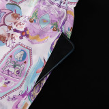 Women's printed pajamas women's autumn long sleeves loungewear