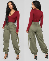 Women's casual  trousers cargo pants