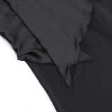 Autumn formal off shoulder long evening dress