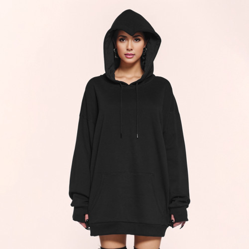Halloween Costume Bat Sleeve Pullover Hoodies
