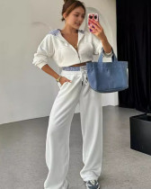 Women Casual Hoody High Waist Sweatpants Tracksuit Set