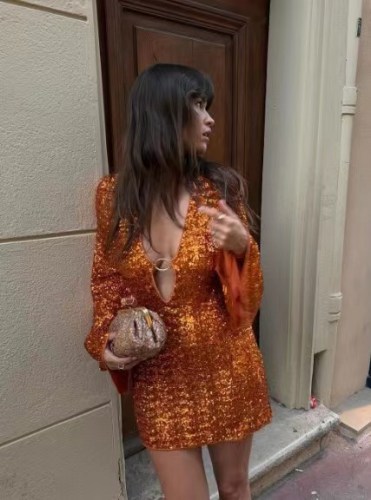 Women's Fall Dresses Sexy Mini Dresses