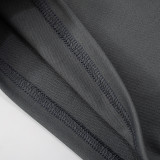 Stand collar slim fit fitness wear slim sports jacket pants set