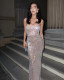 Women's Slim Sexy Diamond Tight Long Tube Dress