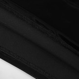 Women sexy black v neck bodycon shirt dress