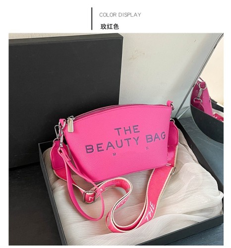 Casual small square bag fashionable shoulder crossbody handbag