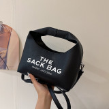 Women's letter printed tote bag sack bag