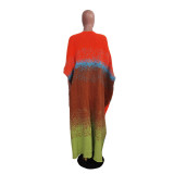 Ladies Casual Loose Knitted Long Coat
