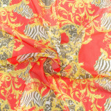 Sexy women's three piece bikini print swimsuit