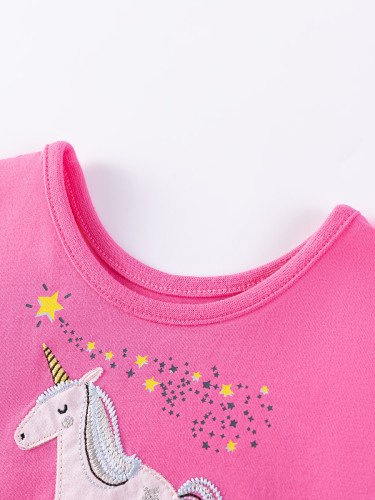 Mesh Girls Dress Cute Cartoon Children's Skirt Summer Cotton Children's Skirt