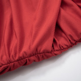 Summer round neck pullover sexy hollow out hot girl dress