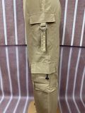 Women casual two piece cargo trousers set