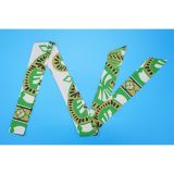 Women's summer vacation style sexy backless print jumpsuit