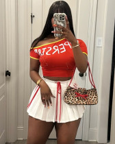 Solid color fashionable short skirt pleated skirt women's clothing