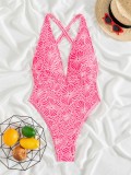 Women's One-piece Swimsuit Tight Fit Slimming Sexy Swimwear