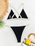 Low waist slim fit fashion swimsuit bikini