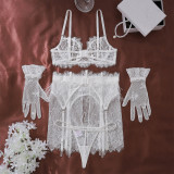Sexy lingerie set lace see-through high quality sexy bra for women