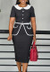 African clothing women plus size office dress
