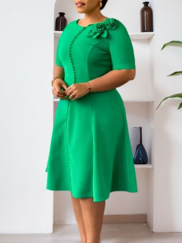 African clothing mature women dress mom of the bride dress