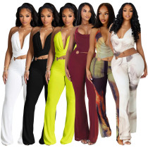 Women’s Halter Neck O-Ring Jumpsuit