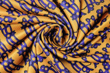 Women Print Retro Strap Long Maxi Dres