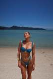 Women two piece underwire thong bikini swimwear