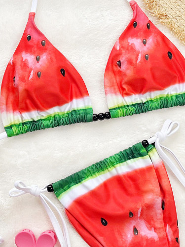 Bikini sexy watermelon two-piece swimsuit 
