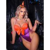 Halloween costume bodysuit little hat lingerie set