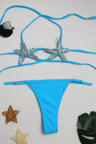 Galaxy two-piece swimsuit women