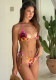 Two-piece swimsuit for women sexy printed beach vacation swimsuit