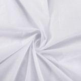 French-style white ruffled blouse women's autumn long-sleeved top