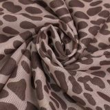 Women's Sexy Deep V Leopard Print High Slit Evening Dress