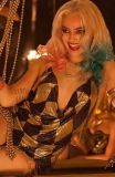 Metallic sequined slip dress nightclub dancer dress