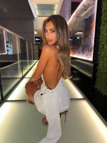 Sexy one-shoulder sequined dress backless mini skirt party/nightclub gown