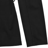 Women's Black Belted Top and Long Pants Set