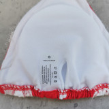 Retro polka dot lace strap bikini sexy two-piece swimsuit