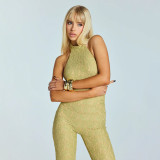Women's Lace Sexy Backless Sleeveless Jumpsuit