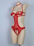 Sexy Lingerie Lace See-Through Bodysuit for Women