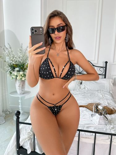 Sparkle Lingerie Bra T-back Lingerie