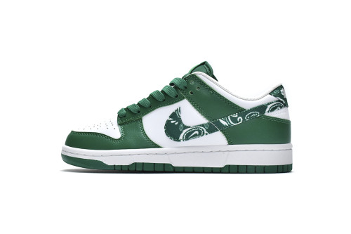 LJR Nike Dunk Low ESS Green Paisley