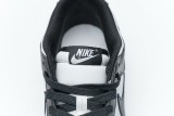 LJR Nike Dunk Low Black White