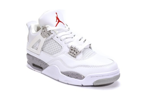 Get Air Jordan 4 White Oreo