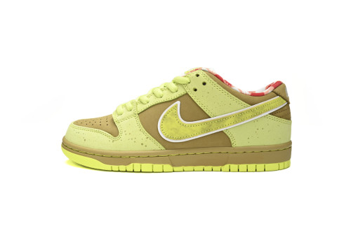 Get CONCEPTS × Nike Dunk SB Fluorescent Yellow Lobster