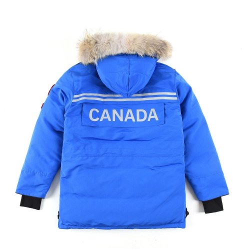 150th Anniversary Canada Goose Down Jacket Blue