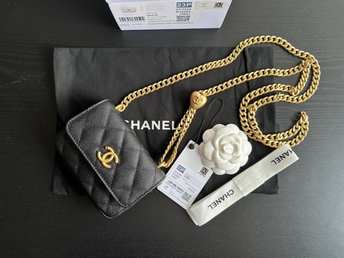 Handbag Chanel 3224 size 12.5cmx9cmx3 cm